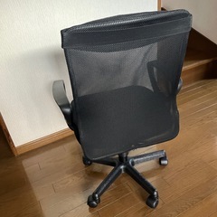 受け渡し完了しました、ありがとうございます、椅子の画像