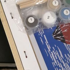 SALE　数字で塗り絵２０枚まとめうり　わけありの画像