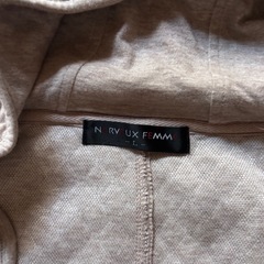 キルティング布地　ハーフコートの画像