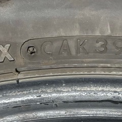 165/65R14 ブリヂストンスタッドレスタイヤのみ 4本 2021年製造の画像