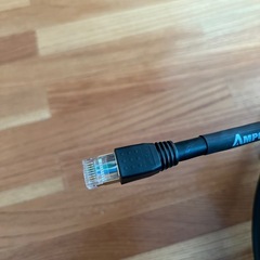 【ゲームなどにも】AMPCOM LANケーブル5m柔性剛性8.5mm径 高速安定通信の画像