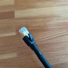 【ゲームなどにも】AMPCOM LANケーブル5m柔性剛性8.5mm径 高速安定通信の画像