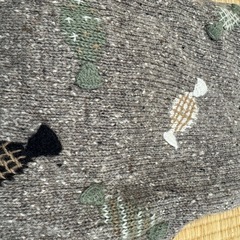 ナルミヤ　novara ノバラ　HANDNIT キャンディ柄　デザインニットの画像