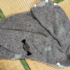 ナルミヤ　novara ノバラ　HANDNIT キャンディ柄　デザインニットの画像