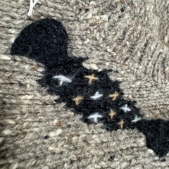 ナルミヤ　novara ノバラ　HANDNIT キャンディ柄　デザインニットの画像