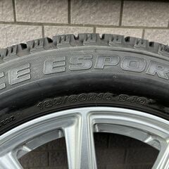 【美品】スタッドレスタイヤ(ホイール付き)185/60R15 ４本セットの画像