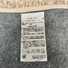 シャギーラグの画像
