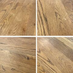 unico/ウニコ ADDAY/アディ ダイニング3点セット ラウンドテーブル φ1100/チェア×2脚 天然木 オーク 木目 中古家具 店頭引取歓迎 R10263の画像