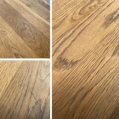 unico/ウニコ ADDAY/アディ ダイニング3点セット ラウンドテーブル φ1100/チェア×2脚 天然木 オーク 木目 中古家具 店頭引取歓迎 R10263の画像