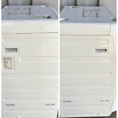 🔥🔥❷SHARP　ES-S7C-WL🔥🔥 ドラム式洗濯機乾燥 コンパクト　マンション　サイズ　洗濯7kg乾燥3kg 安心　分解洗浄済み　設置まで対応　配達無料🚚💦の画像