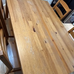 【決まり】ダイニングテーブルの画像