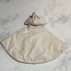 ベビーアウター うさみみポンチョ 70〜80cmの画像