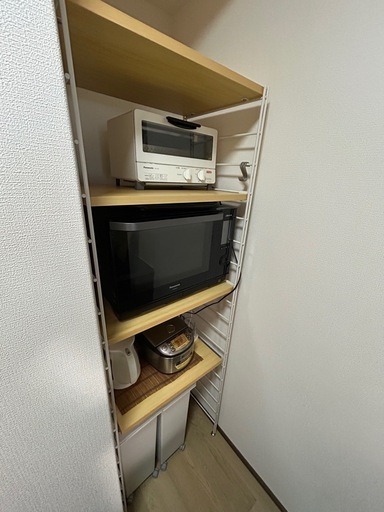 ベルメゾン電子レンジ台