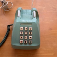 レトロ 電話機 使用可能の画像
