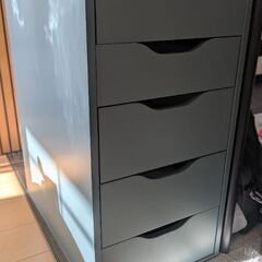 イケア アレックス 引き出しの画像