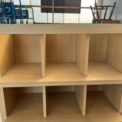 収納棚　キャスター付きの画像