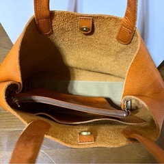 【美品】SLOWレザートートバッグの画像
