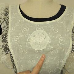 エプロン　グリーンの画像