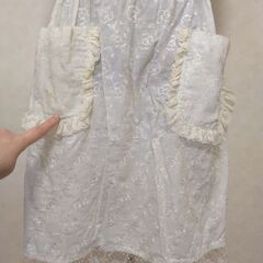 エプロン　グリーンの画像