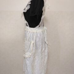 エプロン　グリーンの画像