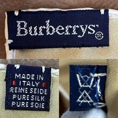 バーバリーズburberrysスカーフストールショールマフラーブラウン茶色ベージュノバチェックシルク縦約75センチ横約76センチレディースlady's LADYS女性用、婦人 ウィメンズ（women’s） メンズ（men’s）男性用、紳士 ユニセックス男女兼用の画像