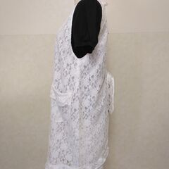 エプロン　ホワイトの画像