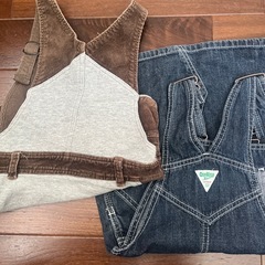 110 ジャンバーススカート２枚の画像