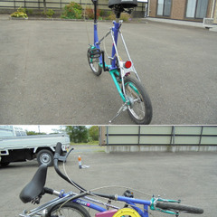 ブリヂストン折りたたみ自転車の画像