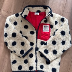 ブリーズ　フリースジャンパー(裏地付き)サイズ110の画像