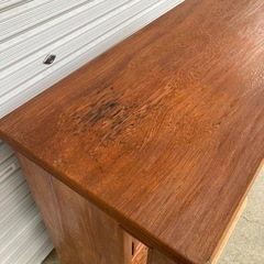 【希少】世界遺産屋久杉 茶棚 キャビネット 飾り棚 茶箪笥 和家具 焼印の画像