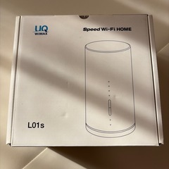 Speed  Wi-fi Home L01s ホワイト　ルーターの画像