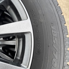 アルミホイールタイヤ4本セット185/70R14の画像