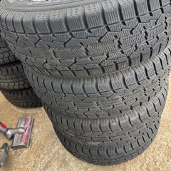アルミホイールタイヤ4本セット185/70R14の画像