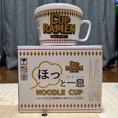 カップラーメン食器の画像