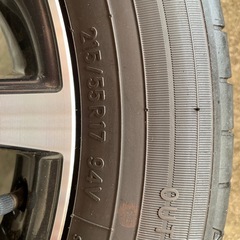 クラウン　中古タイヤアルミ4本セット
の画像