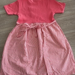 120cm 女の子 ワンピースの画像
