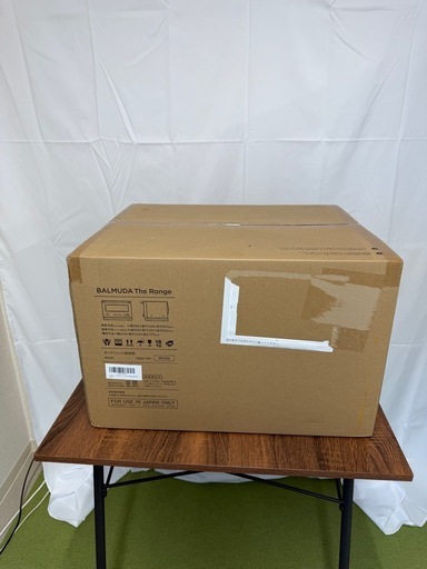 【未開封】 BALMUDA バルミューダ The Range オーブンレンジ K09A-WH 20L White ホワイト ザ　レンジ