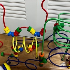 ボーネルンド　ルーピング　汽車、いぬマックスの画像