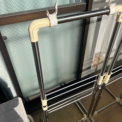 ジャンク品　ニトリ 物干し台　2台の画像