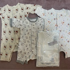 ロンパースまとめ売り14点50-70冬用の画像