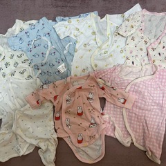 ロンパースまとめ売り14点50-70冬用の画像