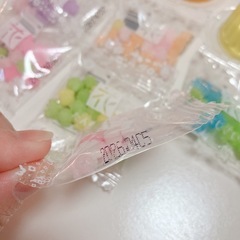 金平糖とゼリーの画像