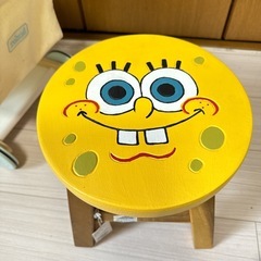 💛スポンジボブチェアとショッピングカート🛒セットの画像