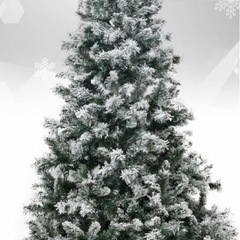 クリスマスツリー　180cm 雪化粧の画像