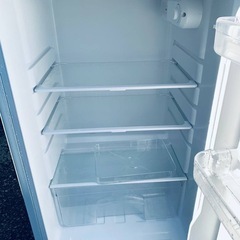 ♦アイリスオーヤマ ノンフロン冷凍冷蔵庫【2021年製】IRSD-12B-Wの画像