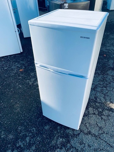 ♢アイリスオーヤマ ノンフロン冷凍冷蔵庫【2021年製】IRSD-12B-W