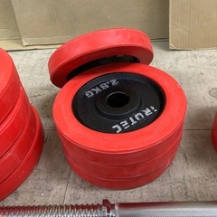 iROTEC アイロテック ダンベルセット ラバープレート 計35kgの画像