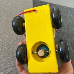 木製クマのプルトイ　可愛い！の画像