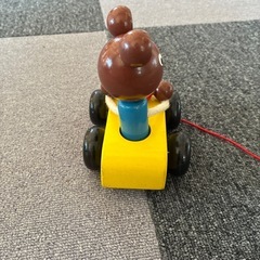 木製クマのプルトイ　可愛い！の画像