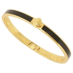 新品　KateSpade バングル　黒　の画像